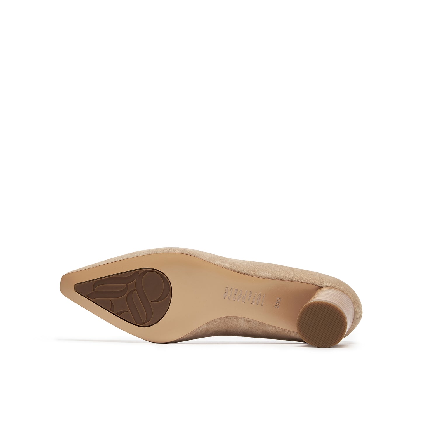 Asymmetrical Topline Mi-heel Pumps with Embellishment