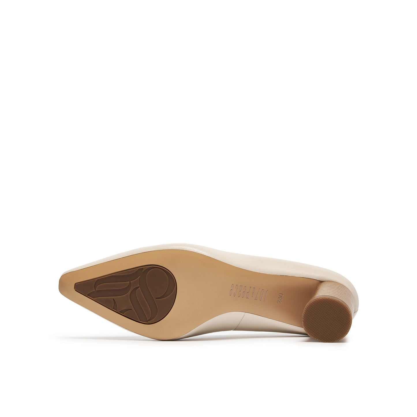 Asymmetrical Topline Mi-heel Pumps with Embellishment