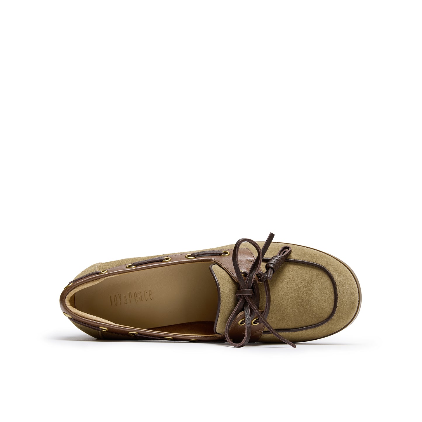 Retro Calf Split Boat Shoes