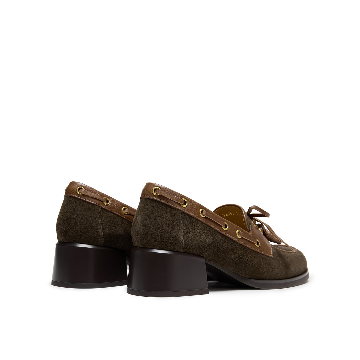 Retro Calf Split Boat Shoes