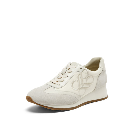 Minimalist Multi-material Sneakers
