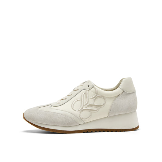 Minimalist Multi-material Sneakers