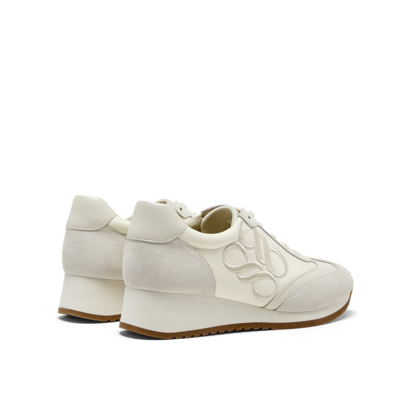 Minimalist Multi-material Sneakers