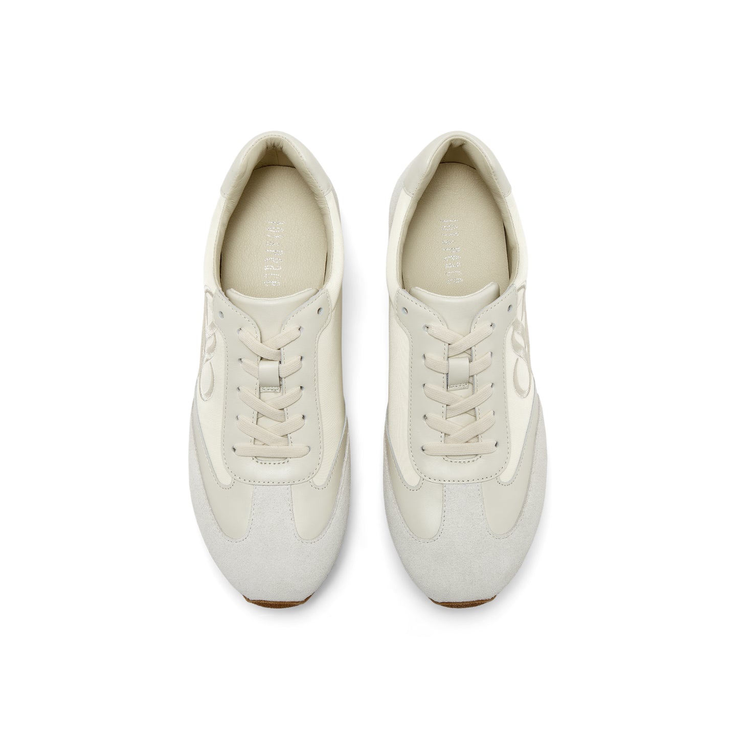 Minimalist Multi-material Sneakers