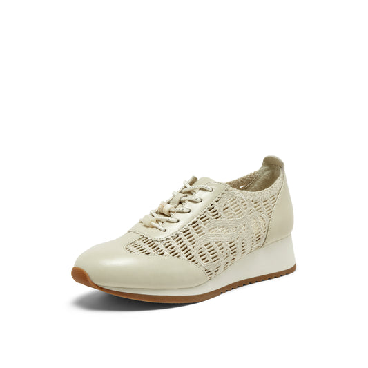 Perforated Weave Sneakers