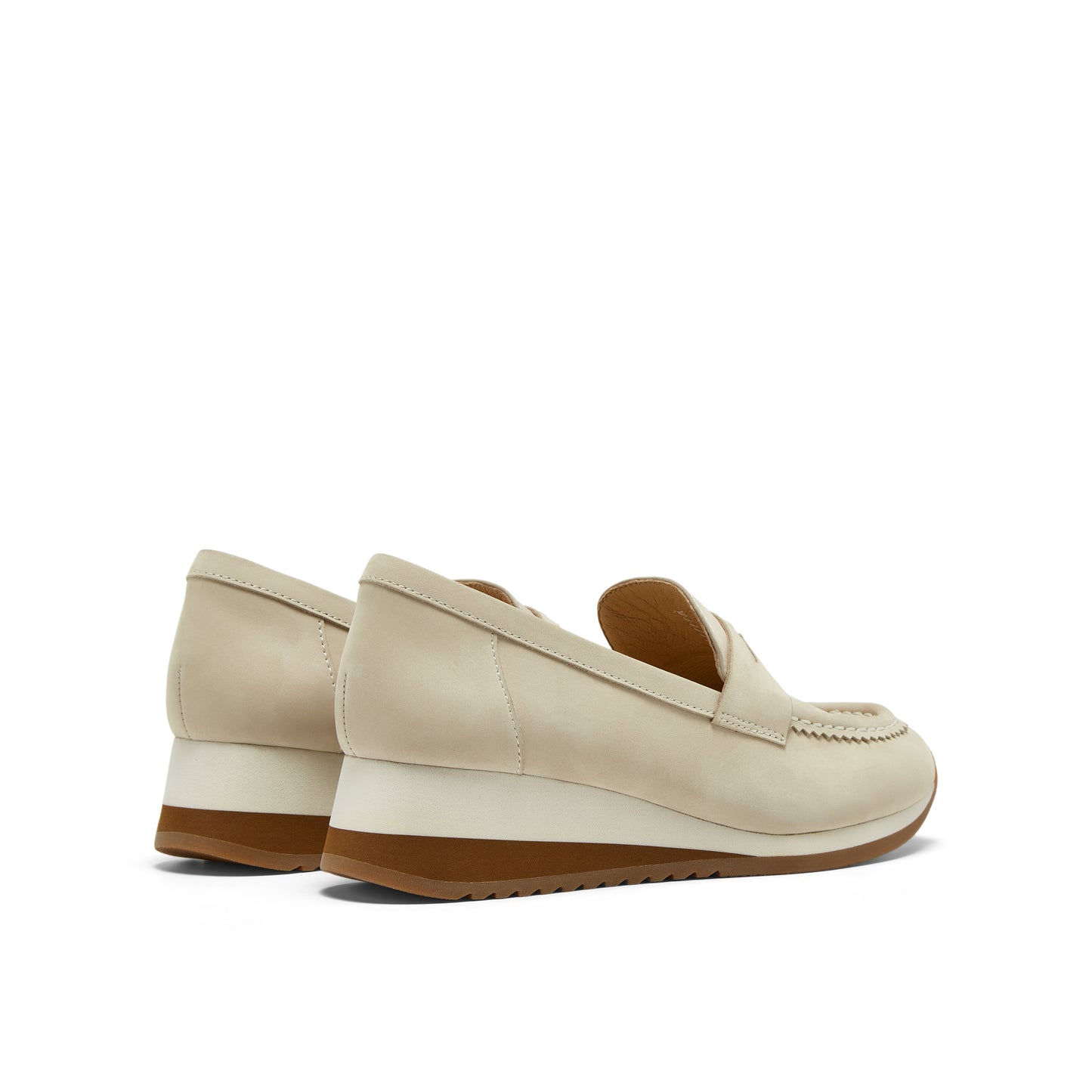 Casual Wedge Slip-on Loafers