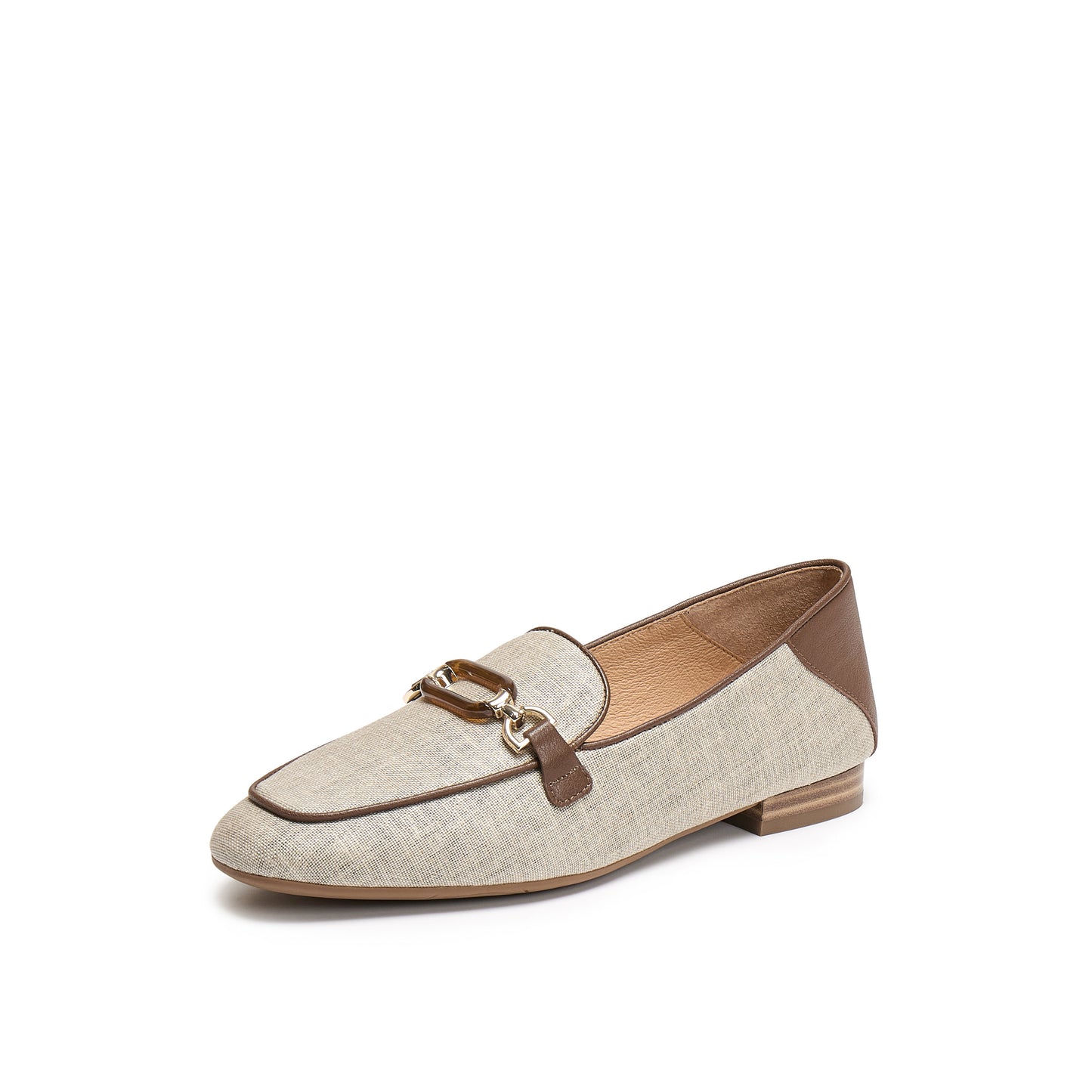 Classic Ornament Buckle Loafers