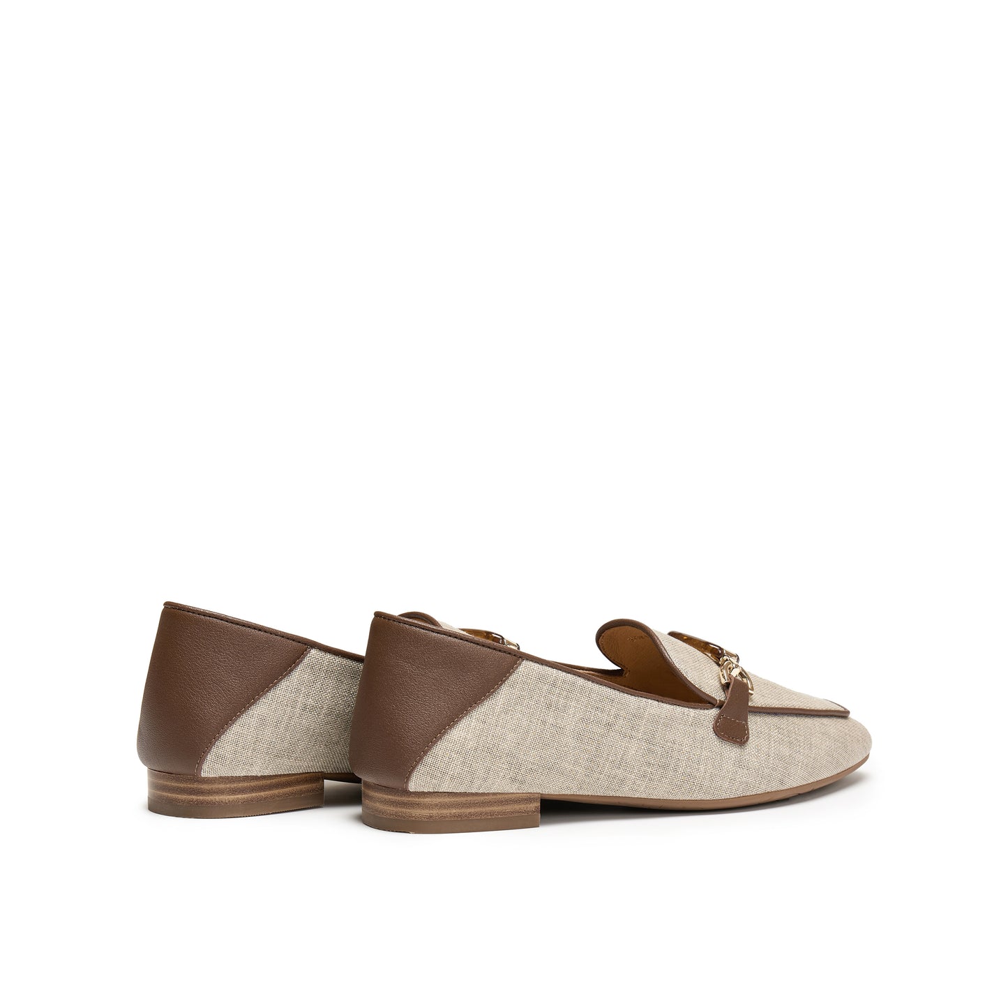 Classic Ornament Buckle Loafers