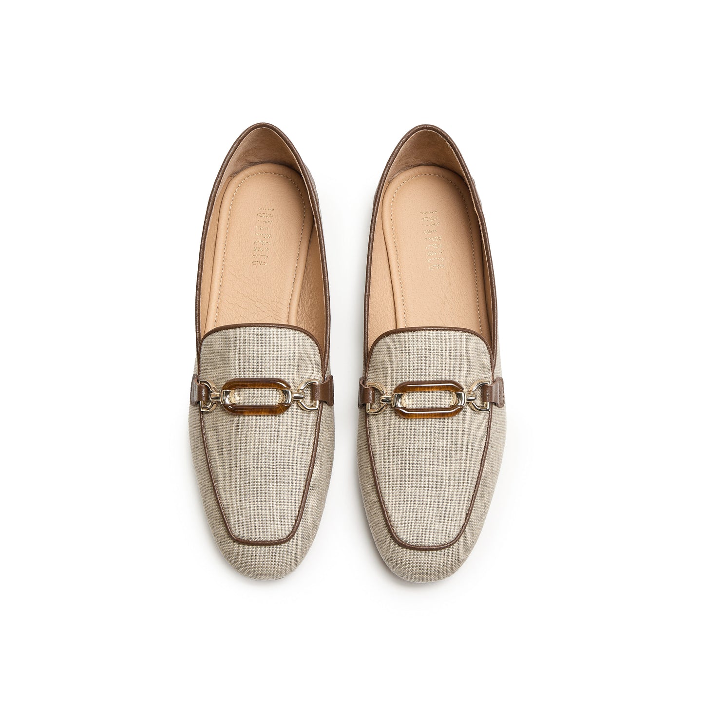 Classic Ornament Buckle Loafers