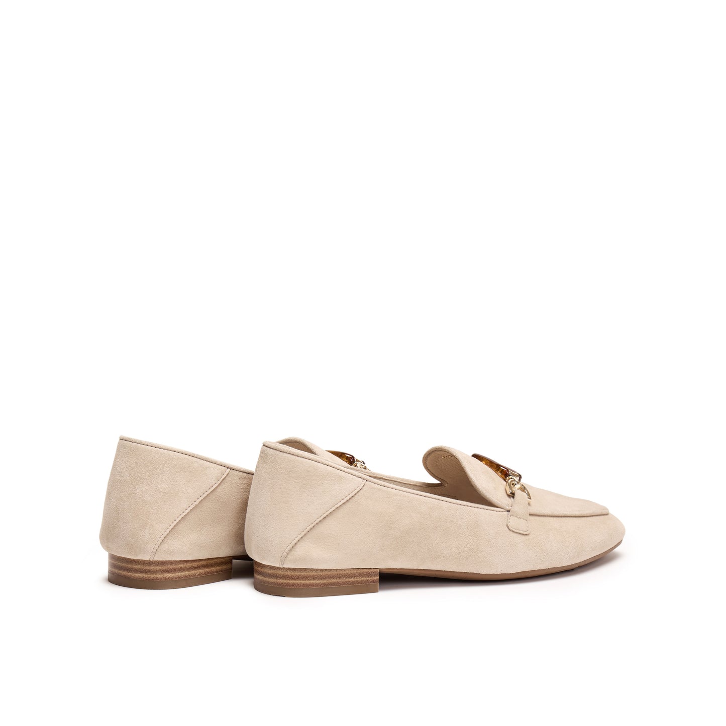 Classic Ornament Buckle Loafers