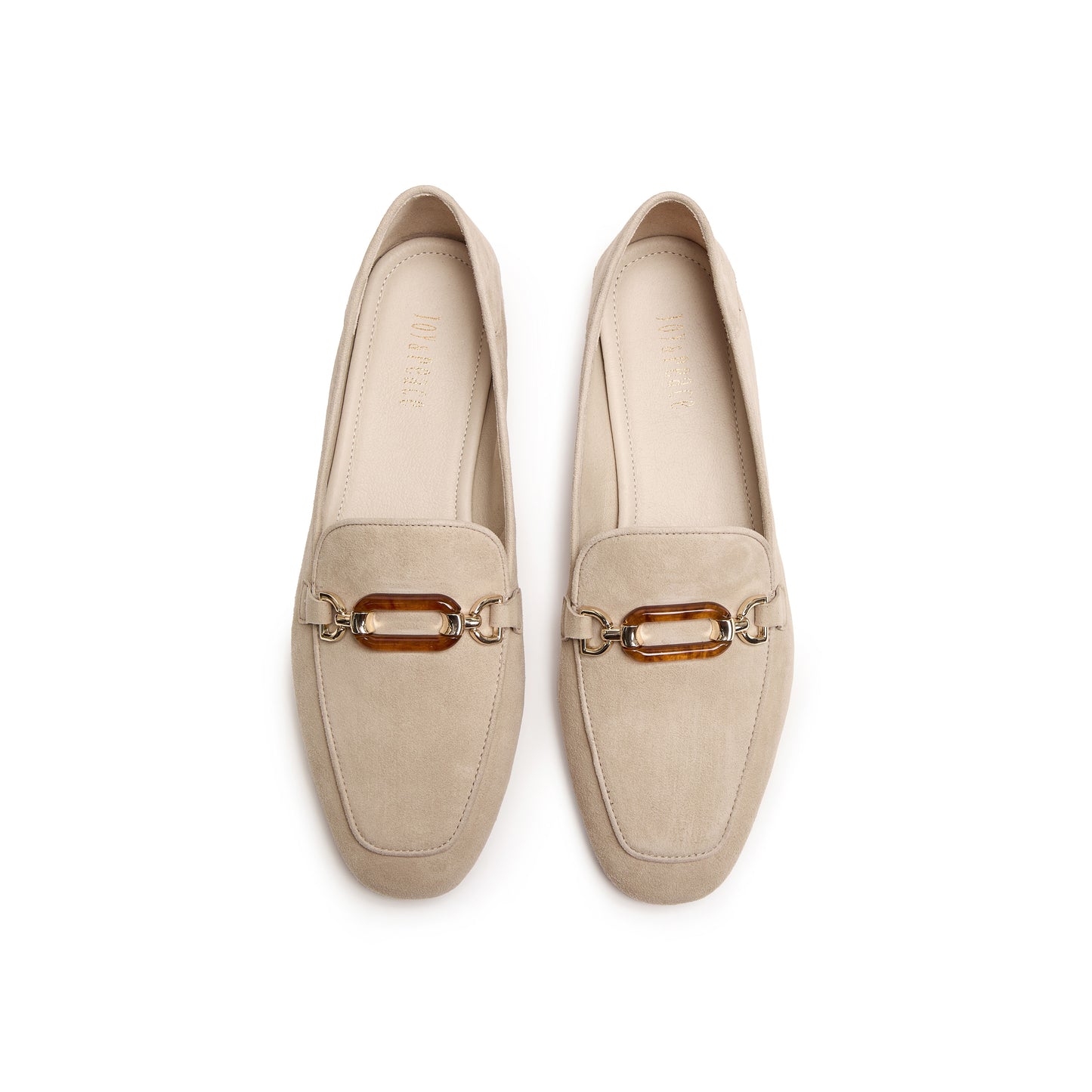 Classic Ornament Buckle Loafers