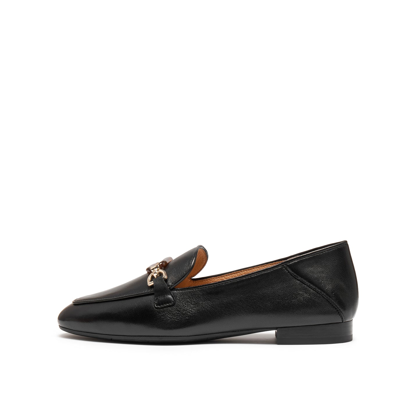 Classic Ornament Buckle Loafers