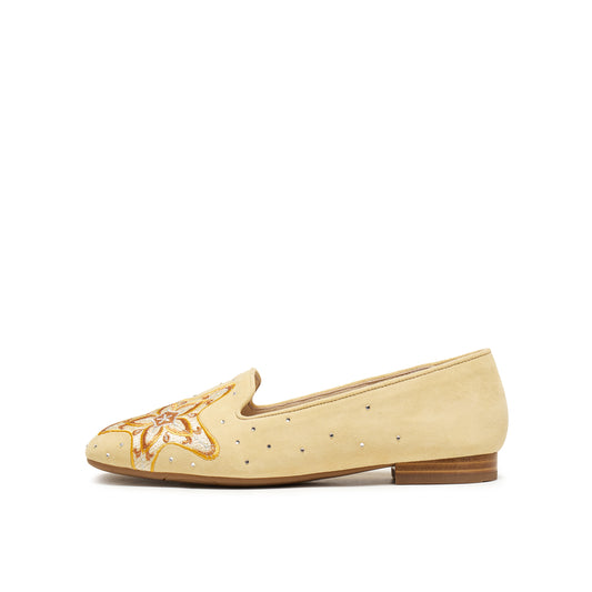 Marine-inspired Embroidered Loafers