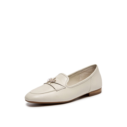 Loafers with Marine-inspired Embellishment