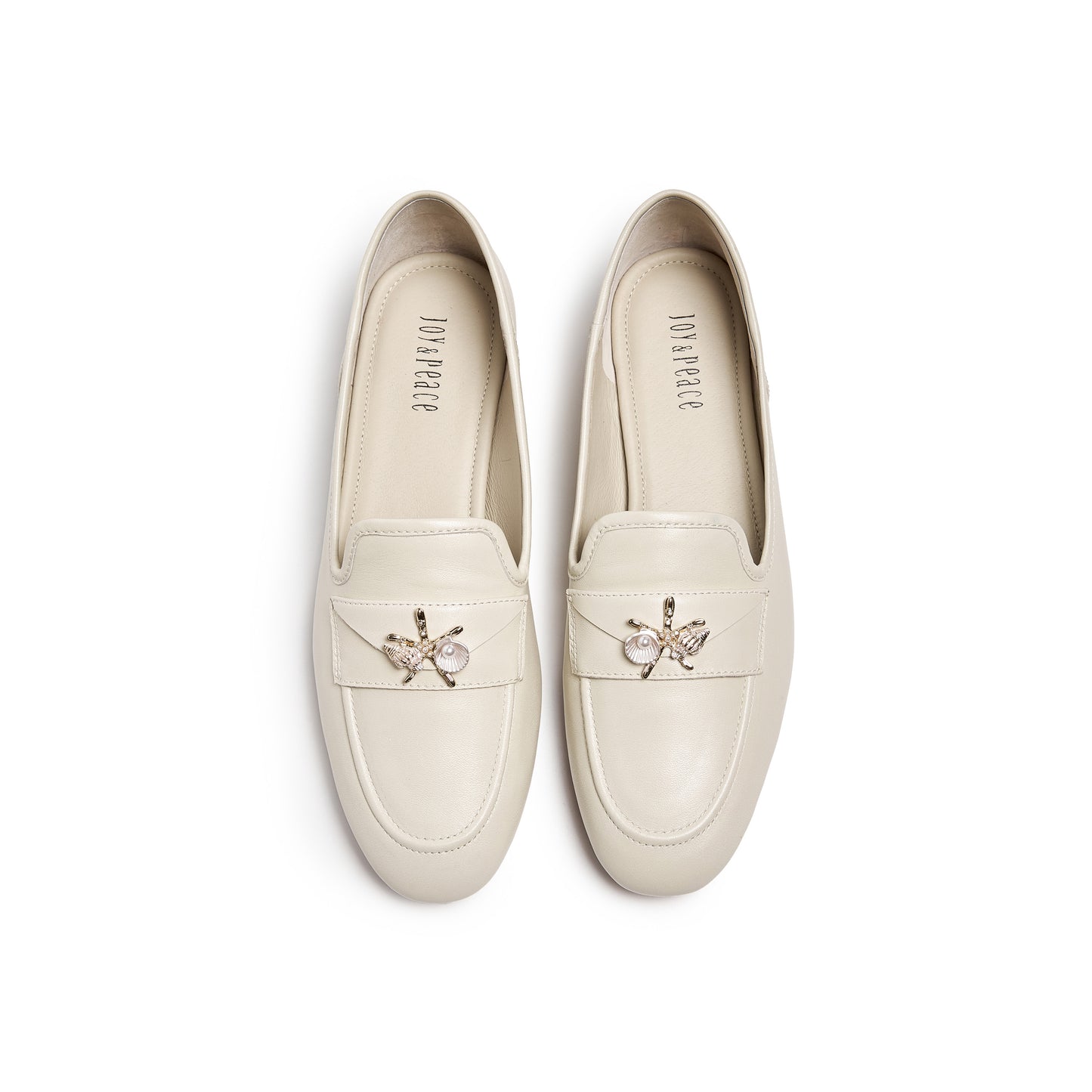 Loafers with Marine-inspired Embellishment