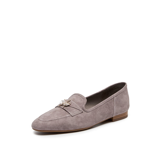 Loafers with Marine-inspired Embellishment