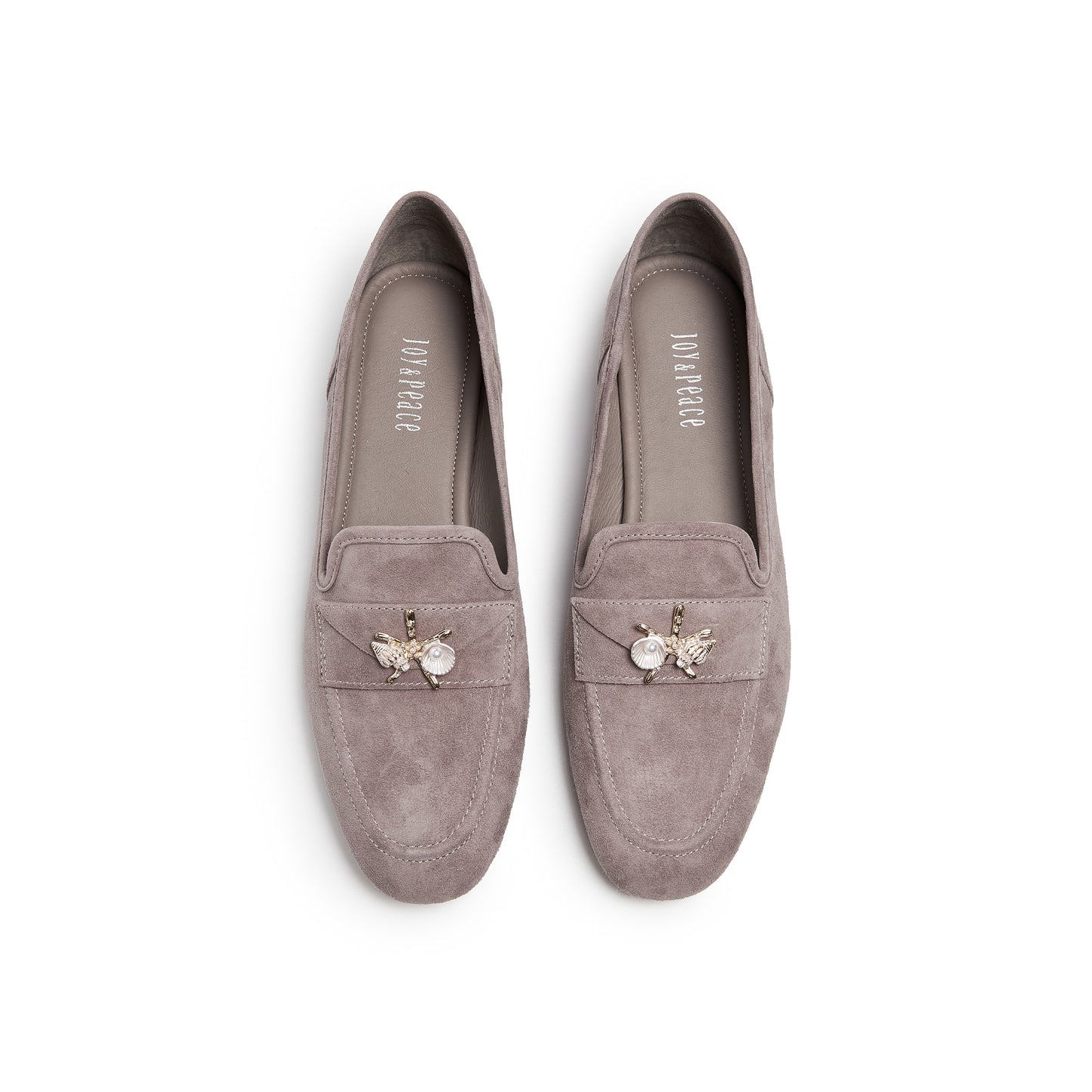 Loafers with Marine-inspired Embellishment