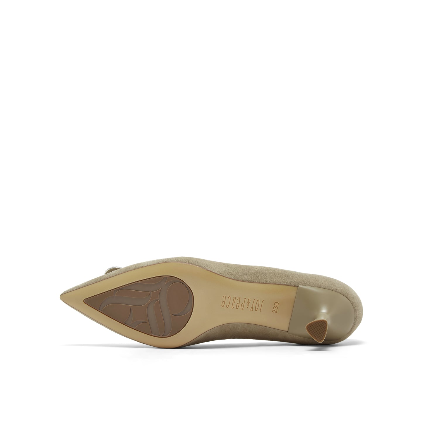 JP Infinity Logo Embellished Heels
