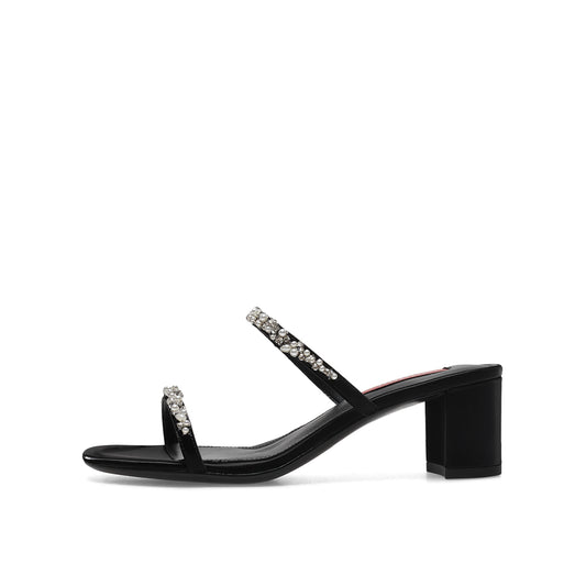 Crystal Embellished Strappy Sandals