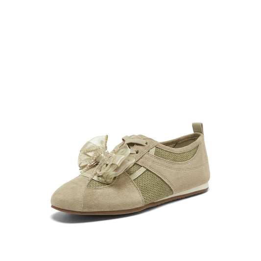 Ballet Sneakers with Mesh