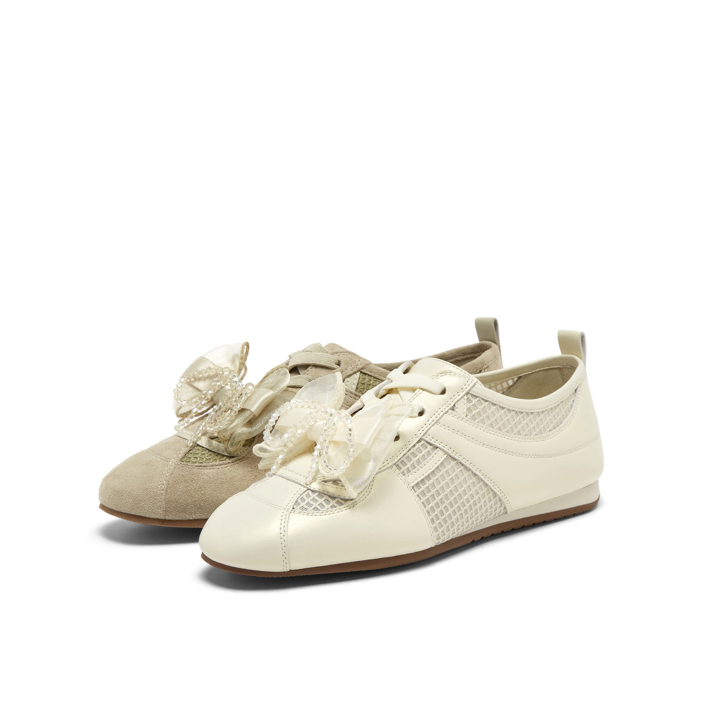Ballet Sneakers with Mesh