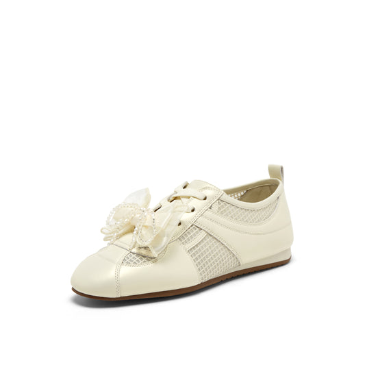 Ballet Sneakers with Mesh