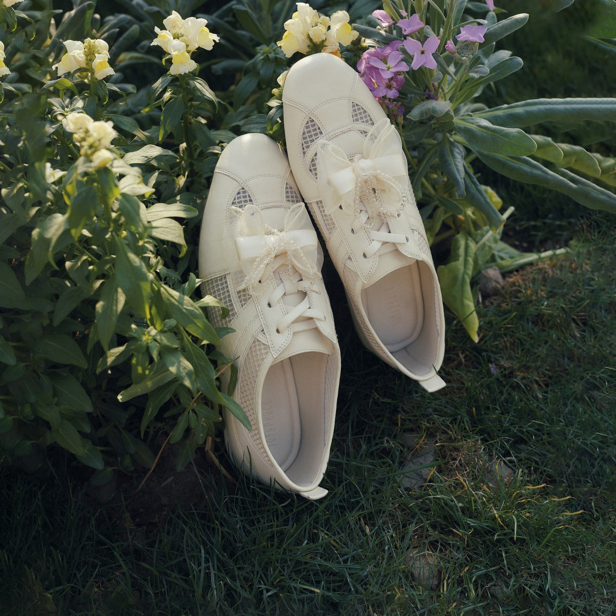 Ballet Sneakers with Mesh