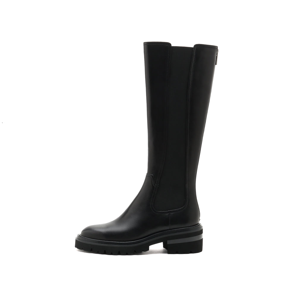 Knee High Chelsea Boots