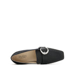 Pearlized Kid Leather Mid-heel Loafers