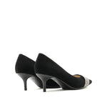 Crystal-embellished Suedu Point Toe Pumps
