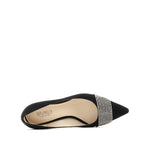 Crystal-embellished Suedu Point Toe Pumps