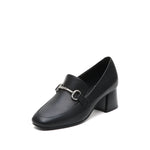 High Heel Loafer in Sheep Leather