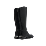 Metal Heel Riding Boots