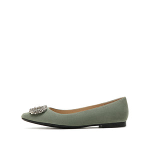 Crystal-Embellished Ballet Shoes