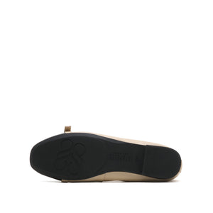 Patent Leather Toe Cap Ballet Shoes