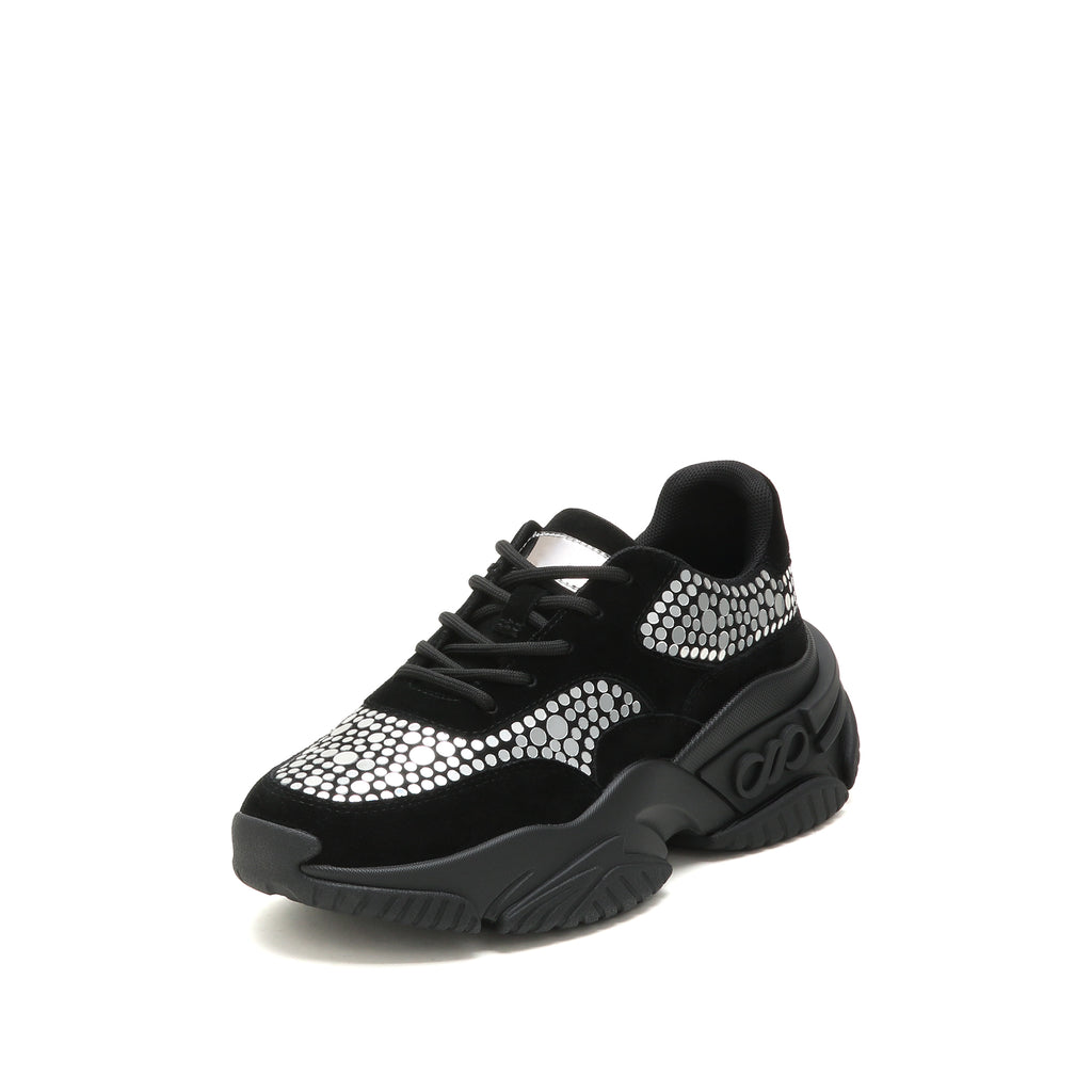 Glitter-Embellished Dad Shoes