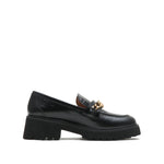 Chain Buckles Platform loafers