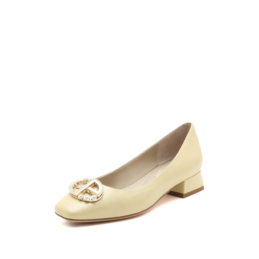 Pearl Buckle Pumps