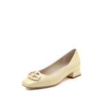 Pearl Buckle Pumps