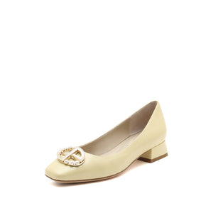 Pearl Buckle Pumps