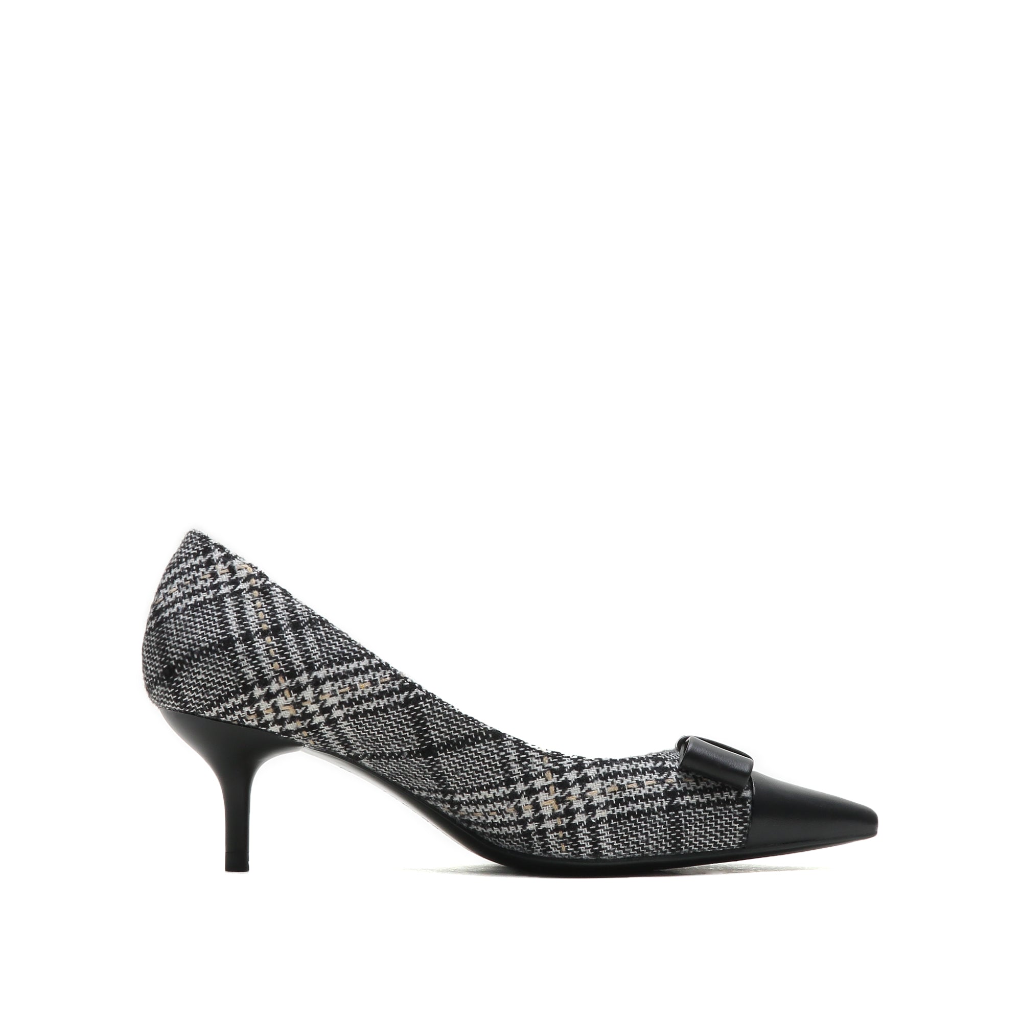 Ribbon Details Toe Cap Pumps