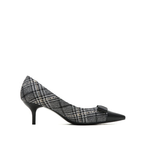 Ribbon Details Toe Cap Pumps