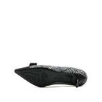 Ribbon Details Toe Cap Pumps