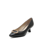 Metal Buckle Pumps