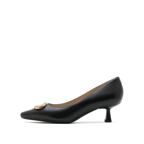 Metal Buckle Pumps
