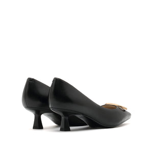 Metal Buckle Pumps