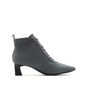 Stretch Flannel Lace Up Boots