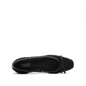 Lace with Sequin Ballet Flats