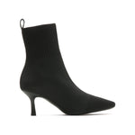 P Infinity Logo Fine Knit High Heel Boots