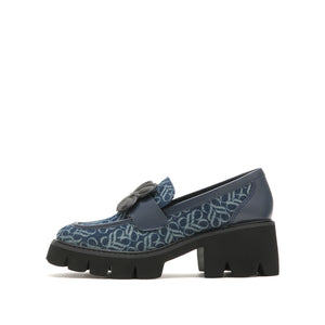 JP Infinity Monogram Platform Loafer